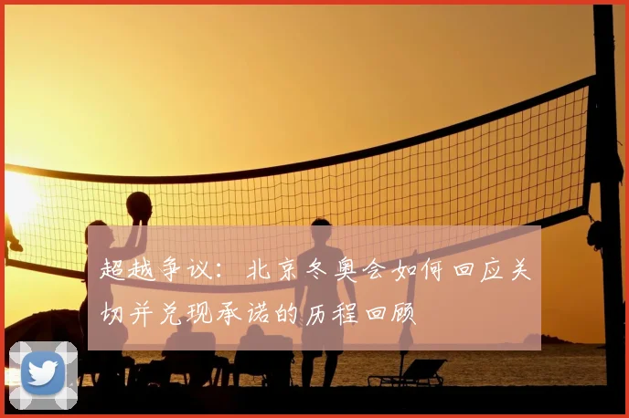 超越争议：北京冬奥会如何回应关切并兑现承诺的历程回顾
